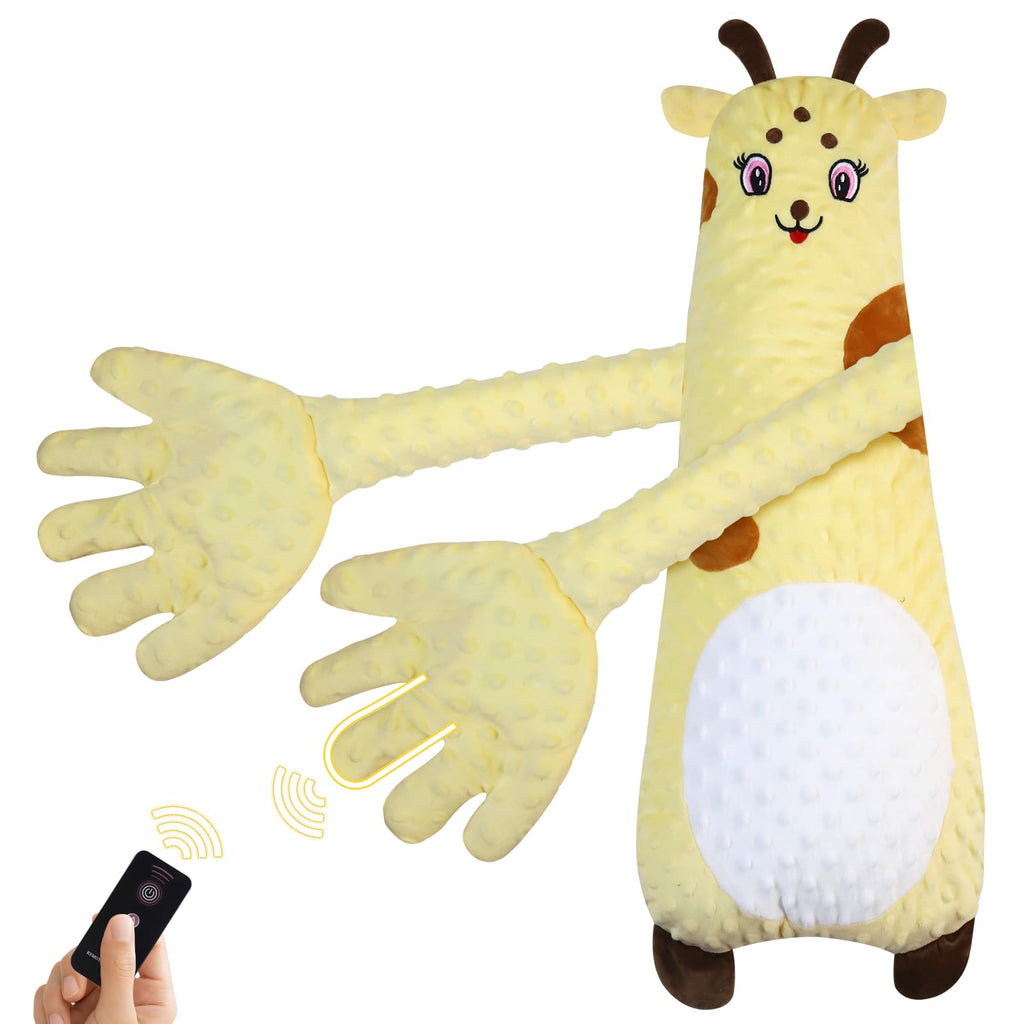 Joyfubabe Baby Soothers Toys, Cute Animal Plush Stuffed Doll Toy for Girls Boys, Plush Figure Soothing Toys for Home and Travel